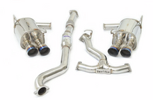 Load image into Gallery viewer, Invidia 2022+ Subaru WRX Q300 Single Layer Titanium Burnt Quad Tip Cat-back Exhaust - Black Ops Auto Works