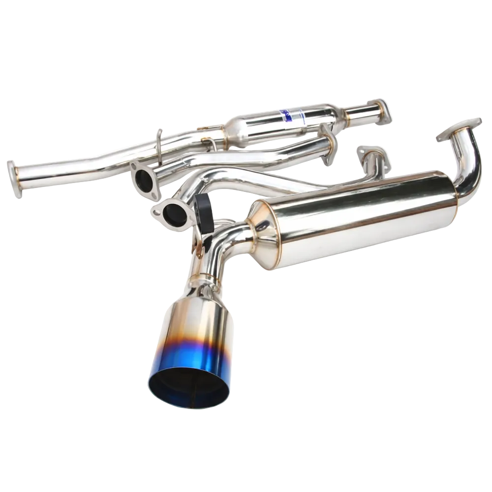 Invidia 88-91 Civic EF9 3DR 60mm (101mm tip) Titanium Tip Cat-back Exhaust Invidia INVHS88HC3GTT