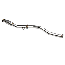Load image into Gallery viewer, Invidia manual bottom high flow cat front pipe full view