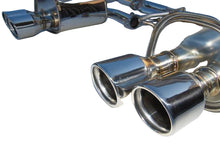 Load image into Gallery viewer, Invidia 11+ STI/WRX Sedan Only 76mm Q300 Stainless Steel Tip Cat-back Exhaust - Invidia HS11STIG3S