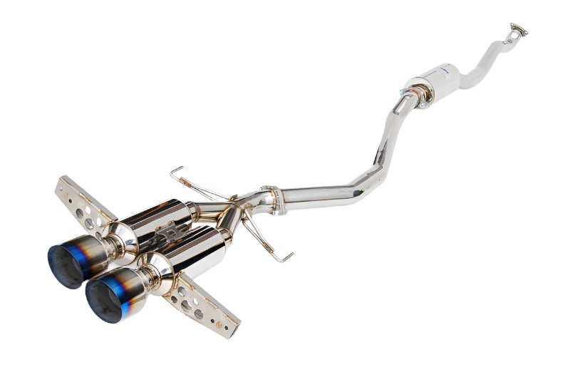 Invidia 2017+ Honda Civic Hatchback Sport/Sport Touring Gemini Titanium Tip Cat-back Exhaust - Invidia HS17CHB7GM2ST