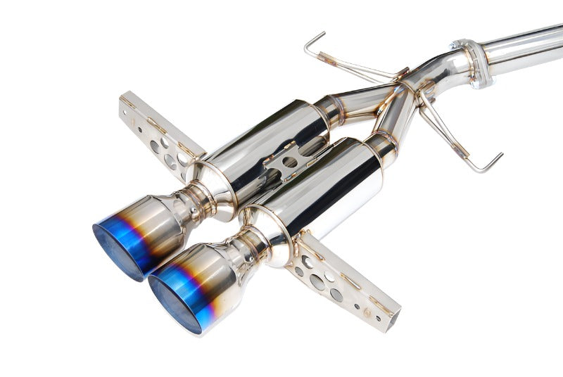 Invidia 2017+ Honda Civic Hatchback Sport/Sport Touring Gemini Titanium Tip Cat-back Exhaust - Invidia HS17CHB7GM2ST
