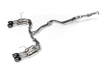 Load image into Gallery viewer, Invidia 2022+ Subaru WRX Gemini Single Layer Quad Black Tip Cat-Back Exhaust - Invidia HS22WRXGM4SB