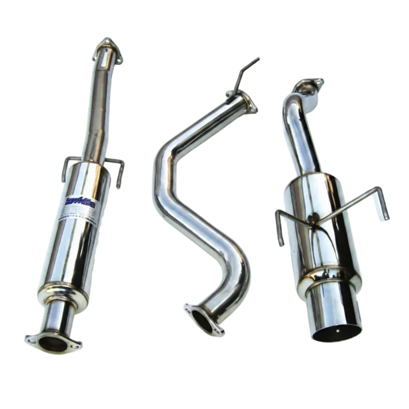 Invidia 92-95 Honda Del Sol (101mm tip) Cat-Back Exhaust - Invidia HS92HD1GTP