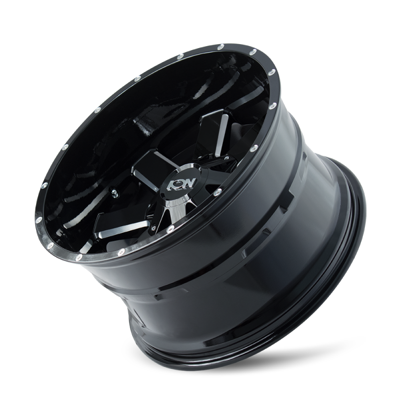 ION Type 141 17x9 / 6x135 BP / 18mm Offset / 106mm Hub Gloss Black Milled Wheel - Black Ops Auto Works