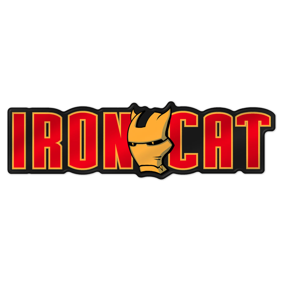 Iron Cat Grille Badge - Black Ops Auto Works
