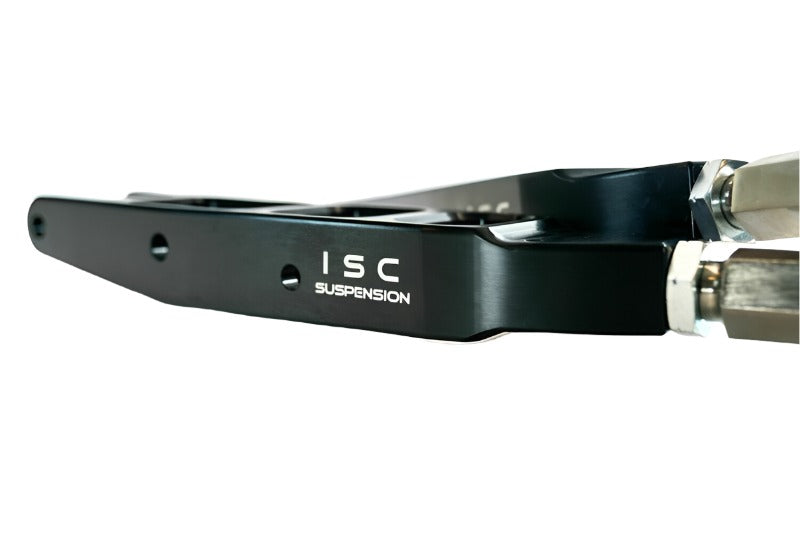 ISC Suspension 08-21 Subaru Impreza V3 Rear Adjustable Control Arms - Stealth Series Black - Black Ops Auto Works