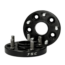 Load image into Gallery viewer, ISC Suspension 5x100 Hub Centric Wheel Spacers 15mm Black (Pair) ISC Suspension ISCWS5X10015B