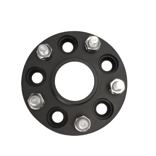 ISC Suspension 5x108 to 5x114 15mm Wheel Adapters Black - Black Ops Auto Works