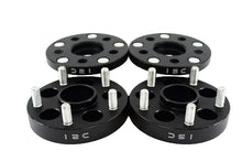 Load image into Gallery viewer, ISC Suspension 5x114 Hub Centric Wheel Spacers 15mm Black (Pair) ISC Suspension ISCWS5X11415B