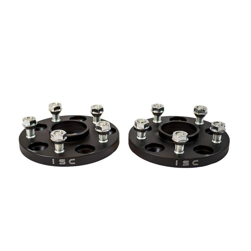 ISC Suspension Lexus/Toyota 5x114.3 Hub Centric (60 Hub Bore) Wheel Spacers 15mm Black (Pair) ISC Suspension ISCWSLX15B