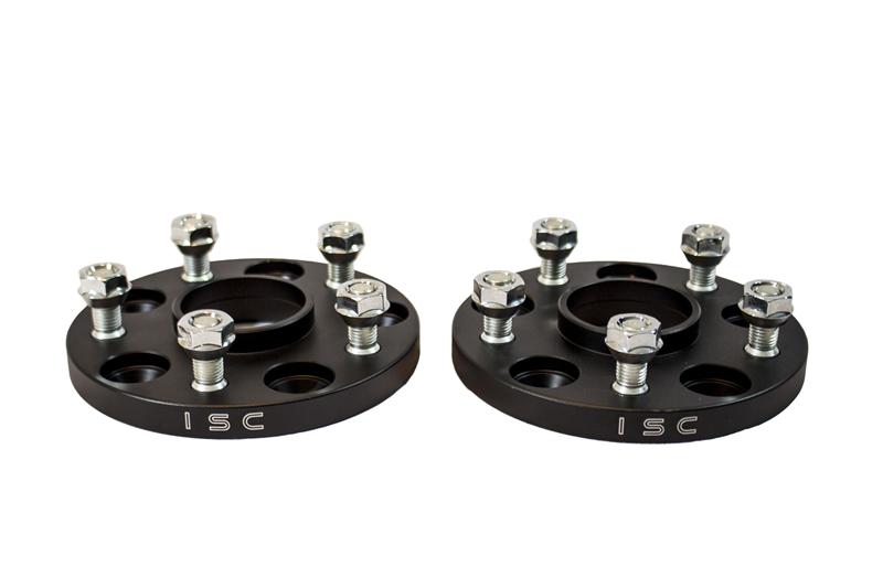 ISC Suspension Nissan 5x114.3 Hub Centric (66 Hub Bore) Wheel Spacers 15mm Black (Pair) ISC Suspension ISCWSNS15B