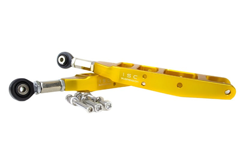 ISC Suspension Subaru 08+ Impreza WRX/STI /10+ Forester/ 12+BRZ/FR-S V3 Rear Adjustable Control Arms - Black Ops Auto Works