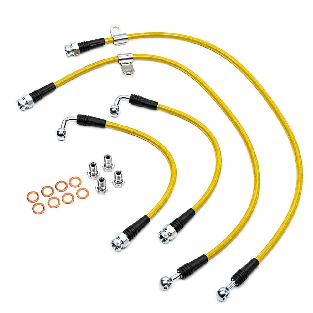 ISR IS-NIS-1335 braided brake line kit for 2003-2009 Nissan 350Z Brembo models