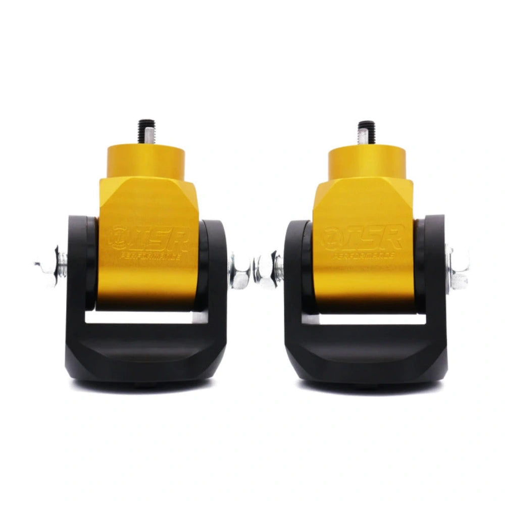 ISR Performance Billet Engine Mount Set with Poly Bushings - Nissan 370Z/G37 Z34 - ISR Performance IS-EMK-Z34-P