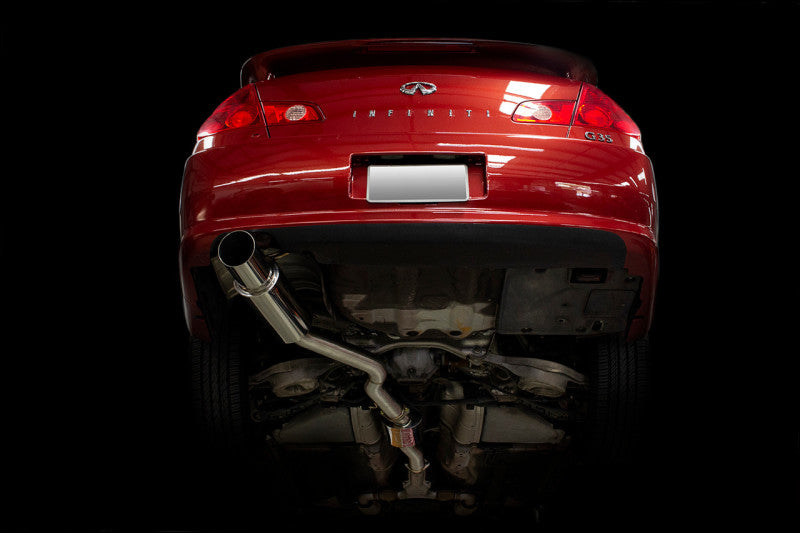 ISR Performance GT Single Exhaust - 05-06 Infiniti G35 Sedan - Black Ops Auto Works