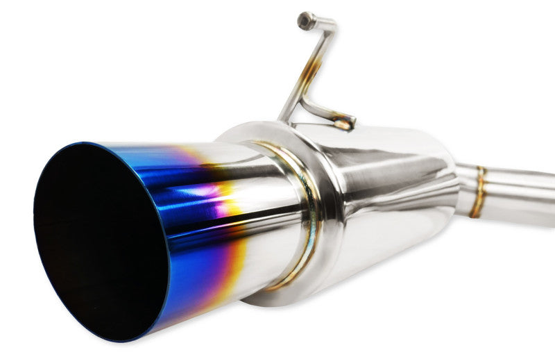 ISR Performance GT Single Exhaust With Burnt Tip - Nissan 370Z - Black Ops Auto Works