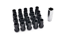 Load image into Gallery viewer, ISR Performance Steel 50mm Open Ended Lug Nuts M12x1.50 - Black - ISR Performance IS-1250-BLK