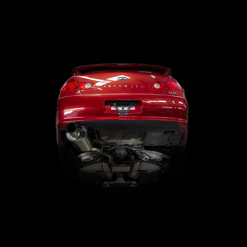 ISR Performance MBSE Axle Back Exhaust - 05-06 Infiniti G35 Sedan - ISR Performance IS-MBSEAB-G35S