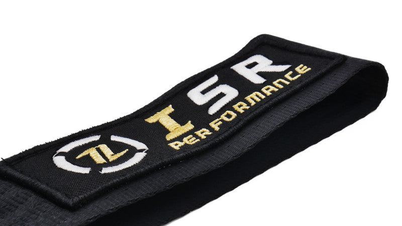 ISR Performance Universal Racing Tow Strap - Black - ISR Performance IS-TS-BK