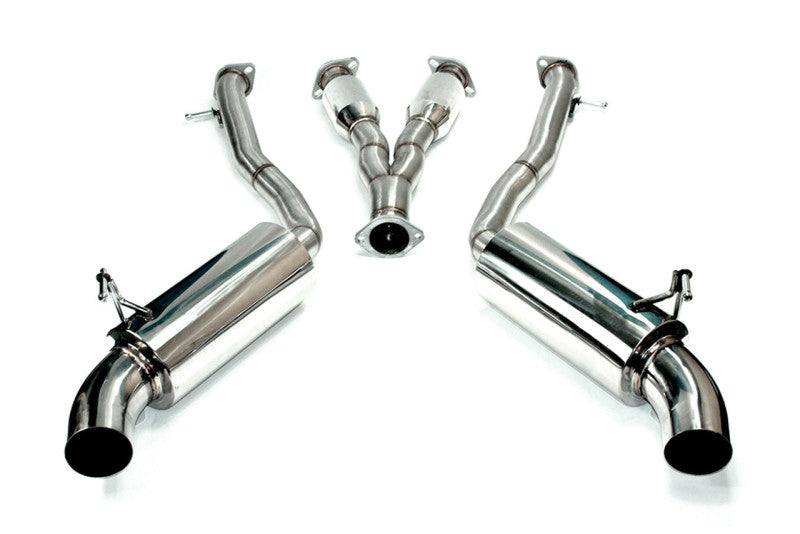 ISR Performance ST Series Exhaust - 03-07 Nissan 350Z - Black Ops Auto Works