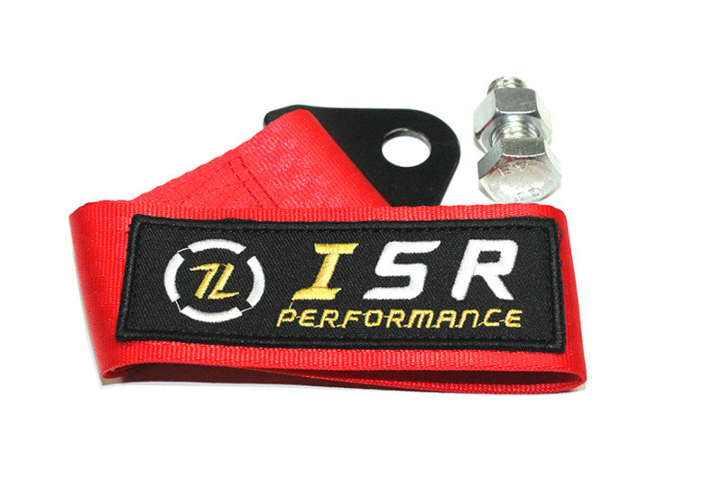 ISR Performance Universal Racing Tow Strap - Red - Black Ops Auto Works