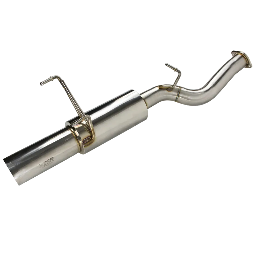ISR mandrel-bent 3 inch stainless piping and muffler on S13