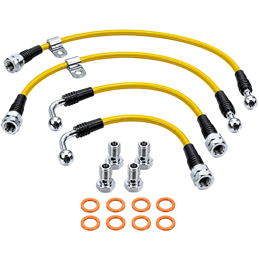 ISR Performance stainless steel brake line kit for Nissan 350Z with Brembo brakes