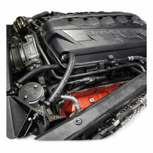 Load image into Gallery viewer, J&amp;L 20-25 Chevrolet Corvette 6.2L LT2 Targa Top Passenger Side Oil Separator 3.0 - Clear Anodize - J&amp;L JLT3088P-C