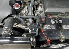 Load image into Gallery viewer, J&amp;L 07-21 Toyota Tundra 5.7L Driver Side Oil Separator 3.0 - Clear Anodized - Black Ops Auto Works