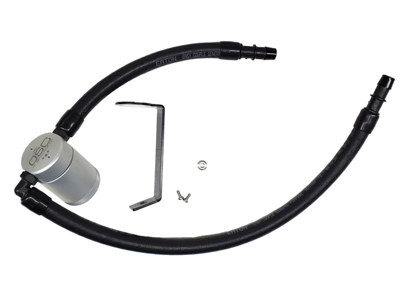 J&amp;L 11-23 3.6L V6 Dodge Charger/Challenger/Chrysler 300C Oil Separator 3.0 - Clear Anodized - Black Ops Auto Works
