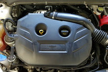Load image into Gallery viewer, J&amp;L 13-19 Ford Fusion 2.0L EcoBoost Passenger Side Oil Separator 3.0 - Clear Anodized - Black Ops Auto Works