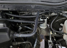 Load image into Gallery viewer, J&amp;L 17-22 Ford F-250 6.2L/7.3L Passenger Side Oil Separator 3.0 - Clear Anodized - Black Ops Auto Works
