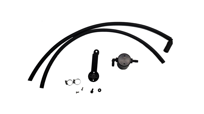 J&amp;L 18-23 Toyota Camry 3.5L V6 Oil Separator 3.0 Passenger Side - Black Anodized - Black Ops Auto Works