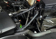 Load image into Gallery viewer, J&amp;L 20-23 Chevy Silverado/GMC Sierra 2500/3500 6.6L Drivers Side Oil Separator 3.0 - Black Anodi - Black Ops Auto Works