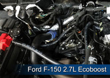 Load image into Gallery viewer, J&amp;L 2011-2023 Ford F-150 2.7L/3.5L/5.0L Passenger Side Oil Separator 3.0 - Black Anodized - Black Ops Auto Works