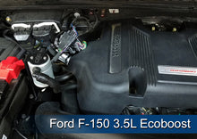 Load image into Gallery viewer, J&amp;L 2011-2023 Ford F-150 2.7L/3.5L/5.0L Passenger Side Oil Separator 3.0 - Clear Anodized - Black Ops Auto Works