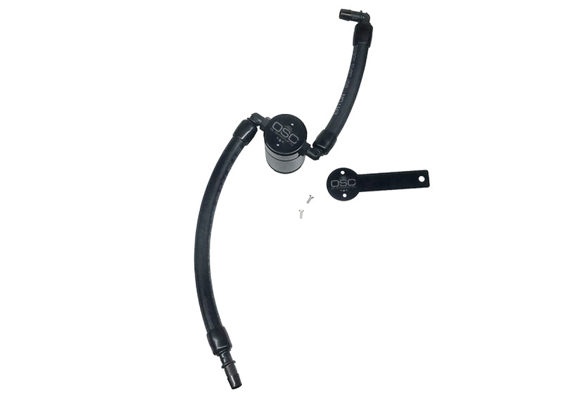 J&amp;L 2019-2023 Dodge Ram 1500 5.7L Oil Separator 3.0 Passenger Side - Black Anodized - Black Ops Auto Works