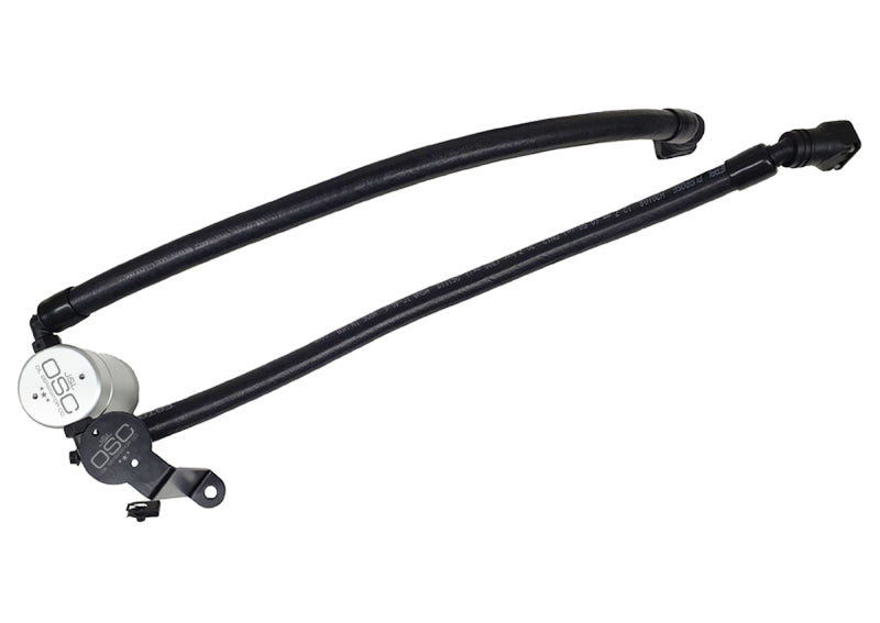 J&amp;L 2020-2023 Ford Explorer 3.0L EcoBoost Oil Separator 3.0 Passenger Side - Clear Anodized - Black Ops Auto Works