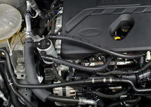 Load image into Gallery viewer, J&amp;L 2021-2023 Ford Bronco 1.5L EcoBoost Passenger Side Oil Separator 3.0 - Clear Anodized - Black Ops Auto Works