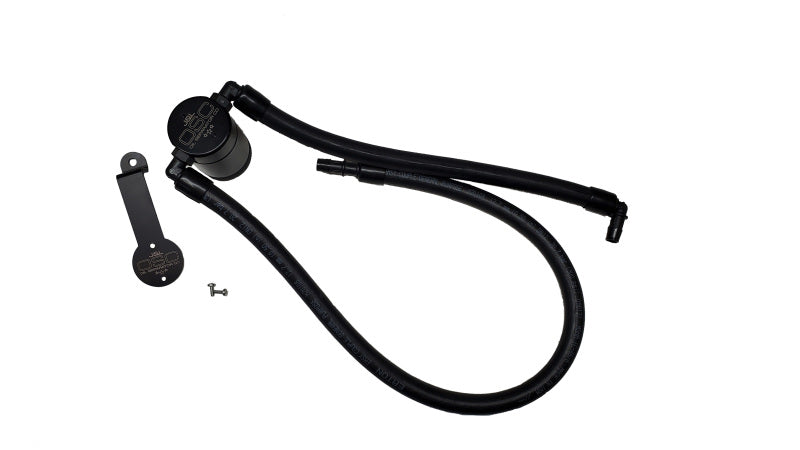 J&amp;L 2021-2023 Jeep Wrangler 392 Oil Seperator 3.0 Passenger Side - Black Anodized - Black Ops Auto Works