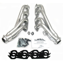 Load image into Gallery viewer, JBA 01-03 Gm Truck 8.1L BBC w/o EGR/A.I.R. 1-3/4in Primary Silver Ctd Cat4Ward Header - Black Ops Auto Works