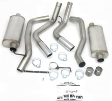 Load image into Gallery viewer, JBA 01-06 Chevrolet Silverado 2500/3500 HD 6.0/8.1L 409SS Pass Side Dual Exit Cat-Back Exhaust - Black Ops Auto Works