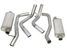 Load image into Gallery viewer, JBA 01-06 Chevrolet Silverado 2500/3500 HD 6.0/8.1L 409SS Pass Side Dual Exit Cat-Back Exhaust - Black Ops Auto Works