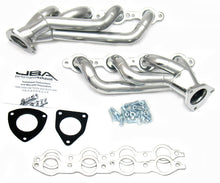 Load image into Gallery viewer, JBA 03-06 GM Truck 6.0L LS w/o EGR 1-5/8in Primary Silver Ctd Cat4Ward Header - Black Ops Auto Works