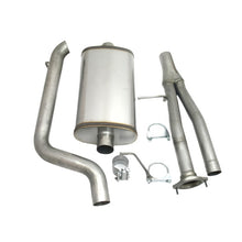 Load image into Gallery viewer, JBA 03-06 Hummer H2 6.0L 409SS Single Rear Exit Cat-Back Exhaust - Black Ops Auto Works