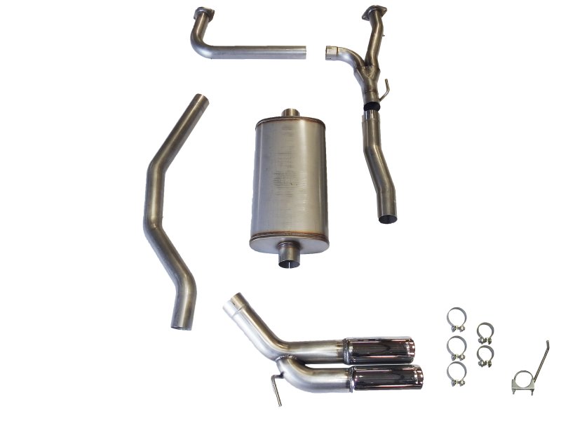 JBA 04-20 Nissan Titan 5.6L 304SS Pass Side Dual Exit Cat-Back Exhaust - Black Ops Auto Works