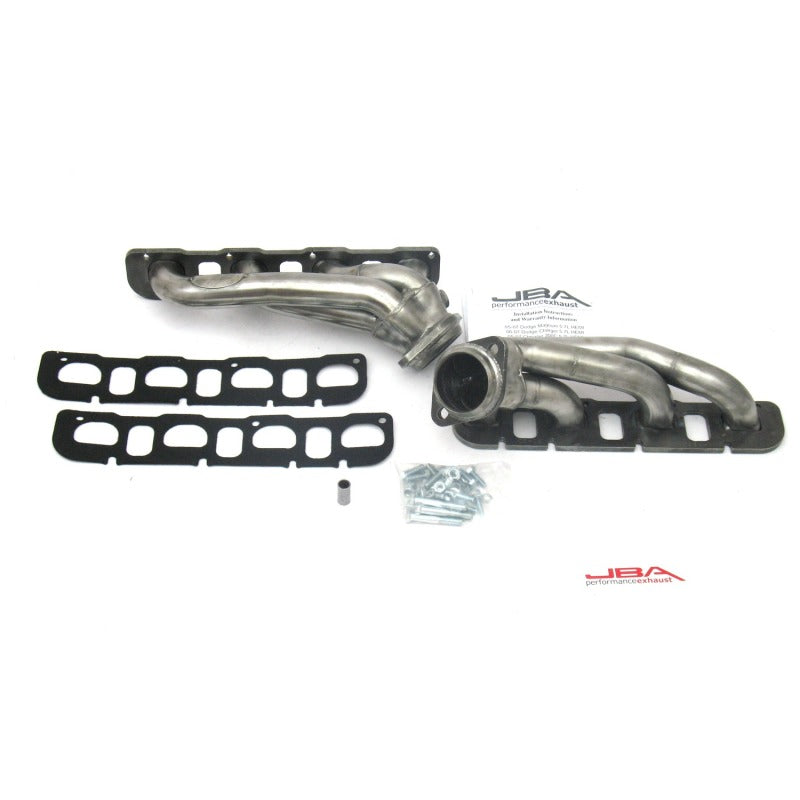JBA 09-20 Chrysler 5.7L HEMI 1-3/4in Primary Raw 409SS Cat4Ward Header - Black Ops Auto Works