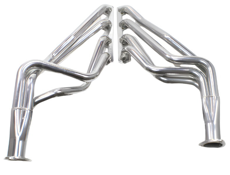JBA 65-73 Ford Mustang 260-302/71-73 Ford 260-351W SBF 1-5/8in Primary Silver Ctd Long Tube Header - Black Ops Auto Works