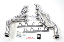 Load image into Gallery viewer, JBA 67-70 Ford Mustang 390-428 FE 1-3/4in-2-1/2in Primary Silver Ctd Tri Y Header - Black Ops Auto Works